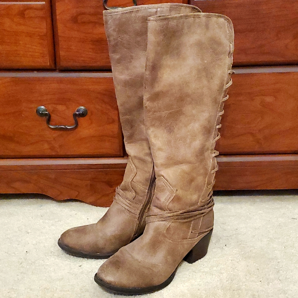 Candie's Lace Up Boots